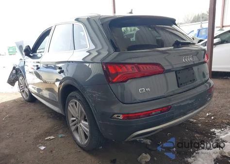 2018 Audi Q5 2.0T Premium/2.0T Tech Premium из США, поврежденный, VIN WA1BNAFY3J2166526